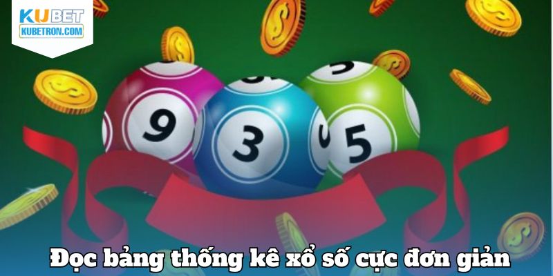 Đọc bảng thống kê xổ số cực đơn giản