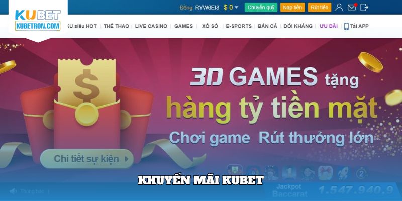 Khuyến mãi KUBET